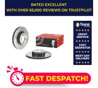 2x Brake Discs Pair Vented fits SUBARU IMPREZA GD, GR 1.5 Front 2005 on With ESP