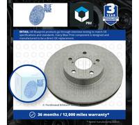 2x Brake Discs Pair Vented Front 277mm ADS74313 Blue Print Set 26300AE050 New
