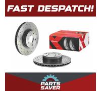 2x Brake Discs Pair Vented fits SUBARU OUTBACK BH9, BP9, BR 2.5 Front 2000 on