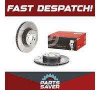 2x Brake Discs Pair Vented fits SUBARU OUTBACK BH9, BP9, BR 2.5 Front 2000 on