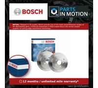 Bosch Brake Discs Pair Rear 308mm 62mm Vented 16mm 0986479T16