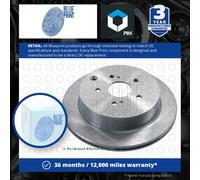2x Brake Discs Pair Vented fits SUZUKI GRAND VITARA JB632, Mk2 3.2 Rear 08 to 15