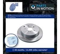 2x Brake Discs Pair Vented fits SUZUKI GRAND VITARA JB632, Mk2 3.2 Rear 08 to 15