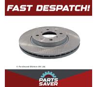 Blue Print Carbon Pair Internally Vented Painted Brake Disc Rotor ADK84338 FRONT