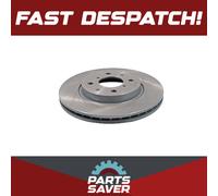 Blue Print Carbon Pair Internally Vented Painted Brake Disc Rotor ADK84338 FRONT
