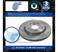 2x Brake Discs Pair Vented fits SUZUKI SWIFT Mk3, RS 416 1.6 Front 2006 on M16A