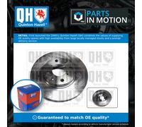 QUINTON HAZELL BDC5701 Brake disc