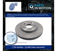 Blue Print ADT34378 Brake Disc Set (2 Brake Disc) front, internally ventilated, No. of Holes 5