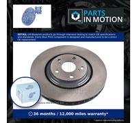 2x Brake Discs Pair Vented fits TOYOTA ALPHARD ANH20W, H2 2.4 Front 08 to 14 Set