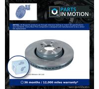 2x Brake Discs Pair Vented Front 295mm ADT343271 Blue Print Set 435120F030 New