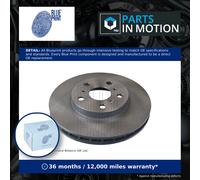 2x Brake Discs Pair Vented fits TOYOTA CELICA 2.0 Front 85 to 94 With ABS 255mm