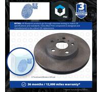 Blue Print ADT34356 Brake Disc Set (2 Brake Disc) front, internally ventilated, No. of Holes 5