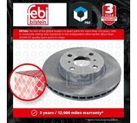 Febi Bilstein 11893 Brake Disc Fits Toyota Corolla Compact (_E11_) 1.4 1.6 Aut.
