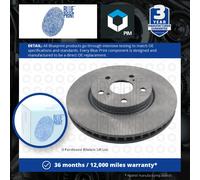 2x Brake Discs Pair Vented fits LEXUS IS200d Mk2 2.2D Front 10 to 12 2AD-FTV Set