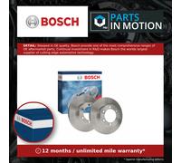 Bosch Brake Disc Set BD612 – 318.5 mm Vented Front Axle, ECE-R90 Certified – Set of 2