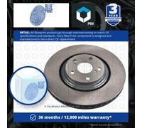 2x Brake Discs Pair Vented Front 328mm ADT343278 Blue Print Set 435120E030 New