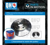 2x Brake Discs Pair Vented fits TOYOTA STARLET EP81, EP91 1.3 Front 89 to 99 Set