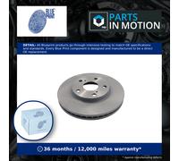 Blue Print Brake Disc Set ADT34378 – Front, Internally Vented, 5 Holes – Set of 2