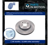 2x Brake Discs Pair Vented fits TOYOTA YARIS/VITZ KSP130 1.0 Front 2018 on 258mm