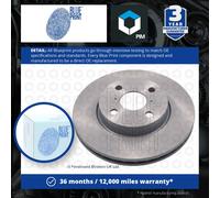 2x Brake Discs Pair Vented fits TOYOTA YARIS/VITZ KSP130 1.0 Front 2018 on 258mm
