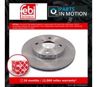 2x Brake Discs Pair Vented fits TOYOTA YARIS NCP13 1.5 Front 01 to 05 1NZ-FE Set