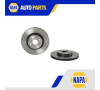 2x Brake Discs Pair Vented fits TOYOTA YARIS/VITZ 1.5 Front 2013 on 280mm Set
