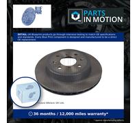 2x Brake Discs Pair Vented Front 253mm ADZ94327 Blue Print Set 4706749 4707288