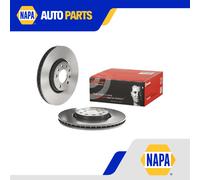 2x Brake Discs Pair Vented fits VAUXHALL ASTRA G, H Front 2000 on 308mm Set New