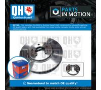 2x Brake Discs Pair Vented fits VAUXHALL CASCADA 1.6 Front 2013 on 321mm Set QH