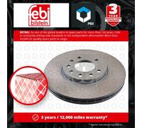 2x Brake Discs Pair Vented fits VAUXHALL MERIVA A, B Front 2003 on 280mm Set New