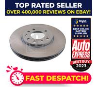 2x Brake Discs Pair Vented fits VAUXHALL MERIVA A, B Front 2003 on 280mm Set New