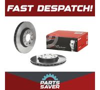 2x Brake Discs Pair Vented fits VAUXHALL CORSA D, E 1.0 Front 2006 on 257mm Set