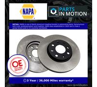 2x Brake Discs Pair Vented fits VAUXHALL CORSA D, E Front 1.0 1.2 1.4 1.3D 257mm