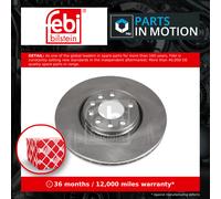 2x Brake Discs Pair Vented fits VAUXHALL ZAFIRA A, B Front 98 to 14 Z16XER 308mm