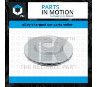 2x Brake Discs Pair Vented fits VAUXHALL CORSAVAN E 1.3D Front 2014 on 257mm Set