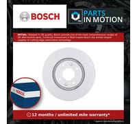 2x Brake Discs Pair Vented fits VAUXHALL CROSSLAND X Front 1.2 1.5D 1.6D 2017 on