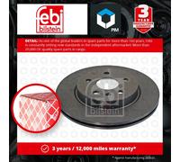 2x Brake Discs Pair Vented fits SAAB 9-5 YS3G 1.6 Rear 10 to 12 A16LET 315mm Set