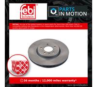 FEBI BILSTEIN Brake Disc 105851 - Vented Front 321mm for Vauxhall/Opel Insignia - Pair