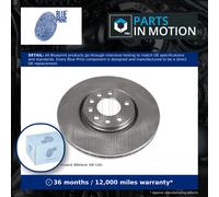 2x Brake Discs Pair Vented Front 308mm ADW194310 Blue Print Set 009194477 New