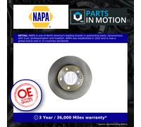 2x Brake Discs Pair Vented fits RENAULT MASTER Mk2 2.5D Front 2001 on 306mm Set