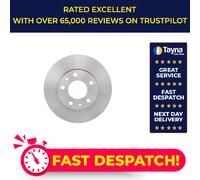 2x Brake Discs Pair Vented fits VAUXHALL MOVANO C 2.2D Front 2021 on 279.7mm Set