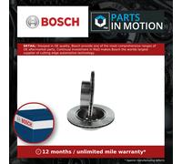 BOSCH 0986479394 Brake Disc Rear Braking System Fits Opel Omega Vauxhall Omega