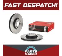 2x Brake Discs Pair Vented fits VAUXHALL VIVARO C, K0 1.5D Front 2019 on 304mm