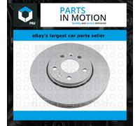 2x Brake Discs Pair Vented fits RENAULT TRAFIC MK3 2.0D Front 2019 on 296mm Set