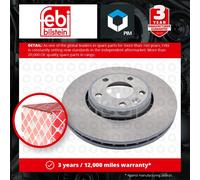 2x Brake Discs Pair Vented fits VAUXHALL VIVARO X83 2.0D Front 06 to 14 305mm