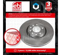 Febi Bilstein 23559 Brake Disc Pair Fits Vauxhall Astra 2.0 16V Turbo 2.0 Turbo