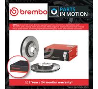2x Brake Discs Pair Vented fits VOLVO C70 Mk2 2.4 Front 06 to 09 300mm Set New