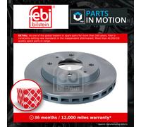 2x Brake Discs Pair Vented fits VOLVO V40 645 Front 95 to 04 256mm Set 30872319