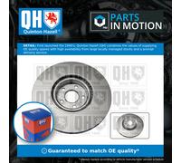 2x Brake Discs Pair Vented fits VOLVO S90 Mk2 2.0 Front 2016 on 345mm Set QH New