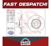 Brembo 09.A426.11 Brake Disc Front Fits Ford Galaxy S-Max Land Rover Volvo S60